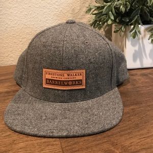 NWT Firestone Grey Wool Cap